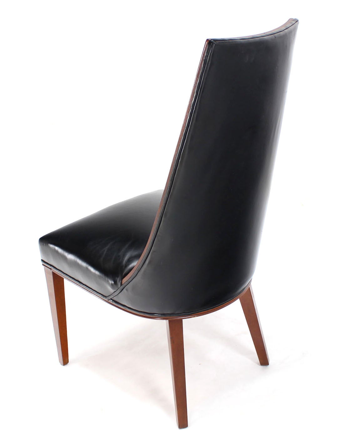 tall leather dining chairs