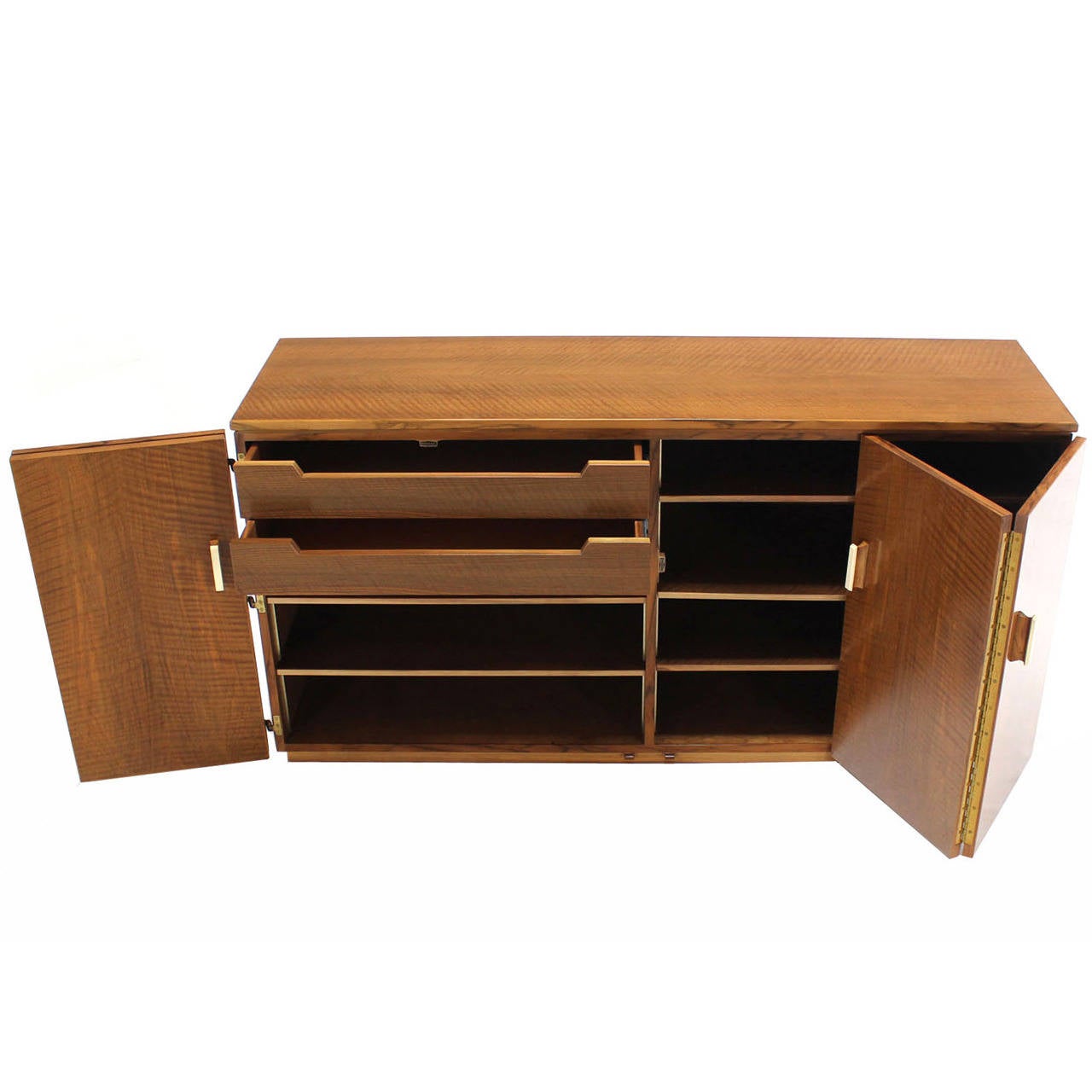 credenza with folding table