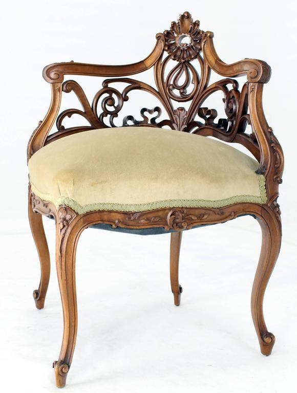 french corner chair