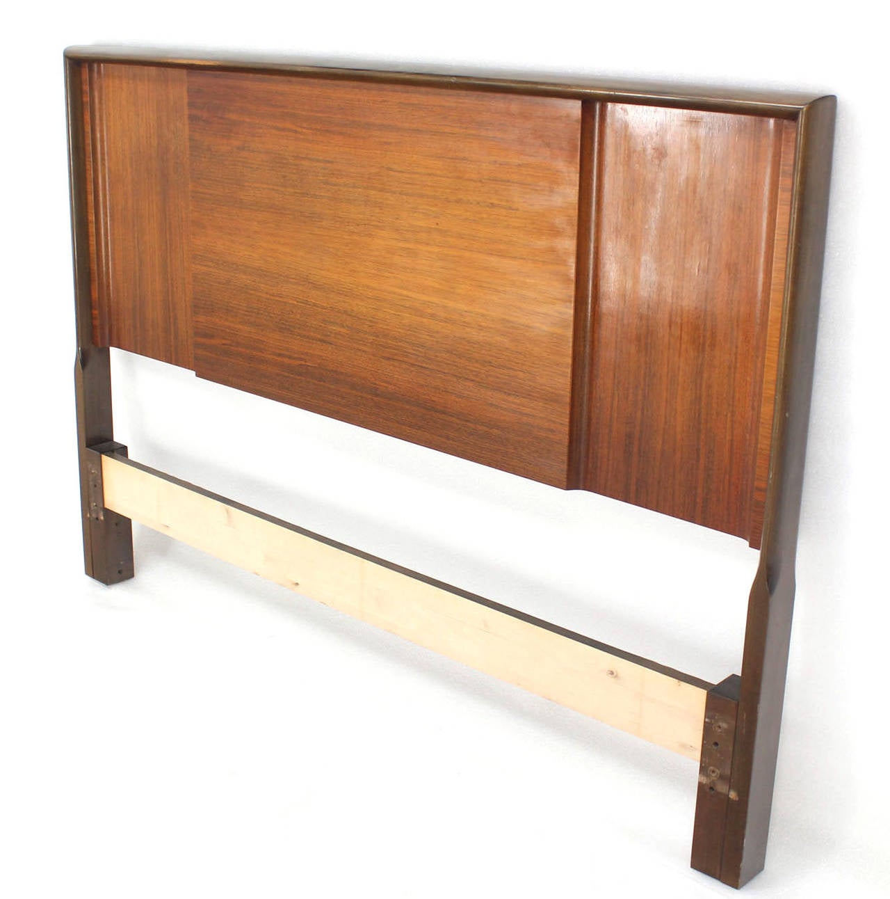 Mid-Century Modern Walnut Full-Size Headboard By Edmond Spence ...